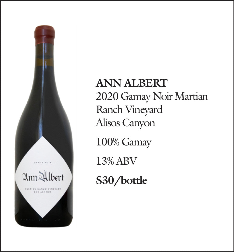 2020 Ann Albert Gamay Noir