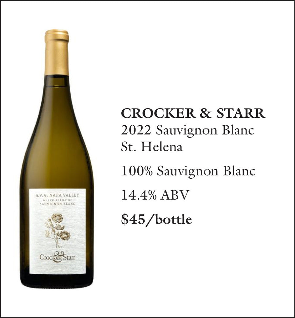 2022 Crocker & Starr Sauvignon Blanc