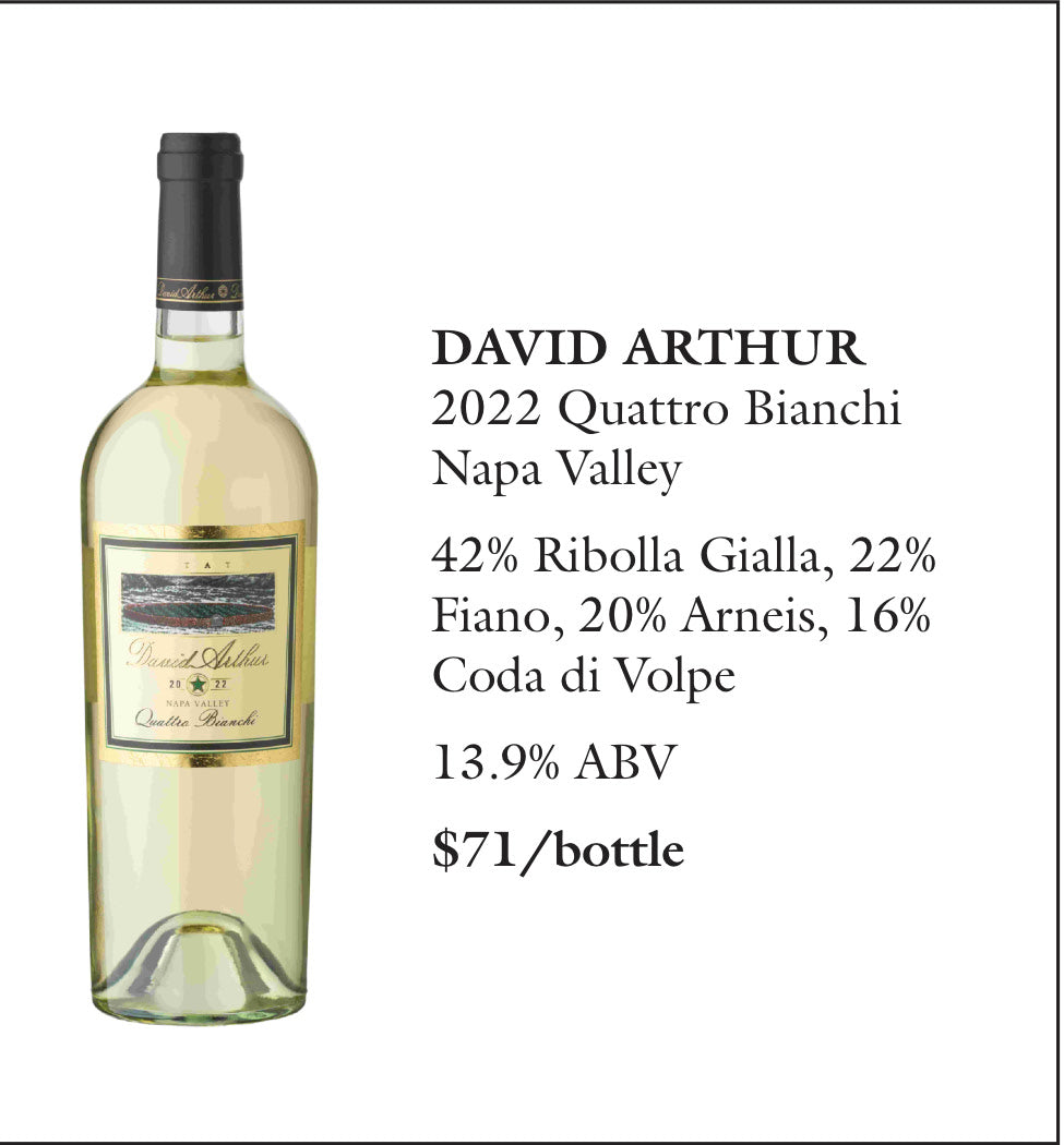 2022 David Arthur Quattro Bianchi
