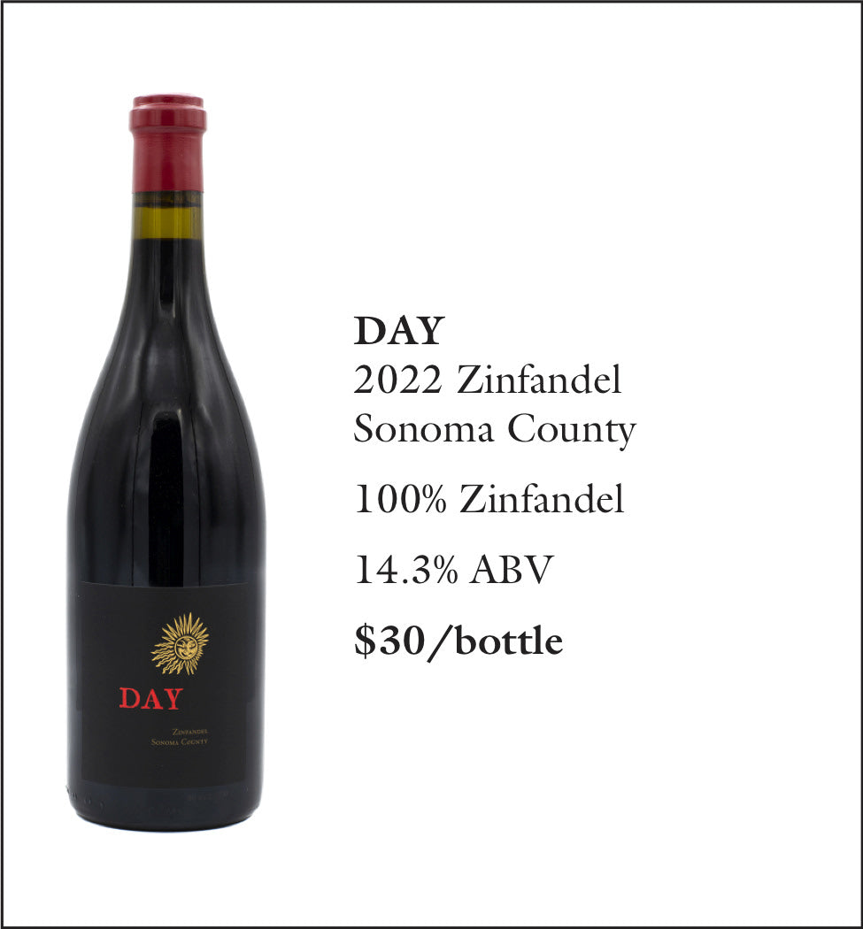 2022 Day Zinfandel Sonoma County
