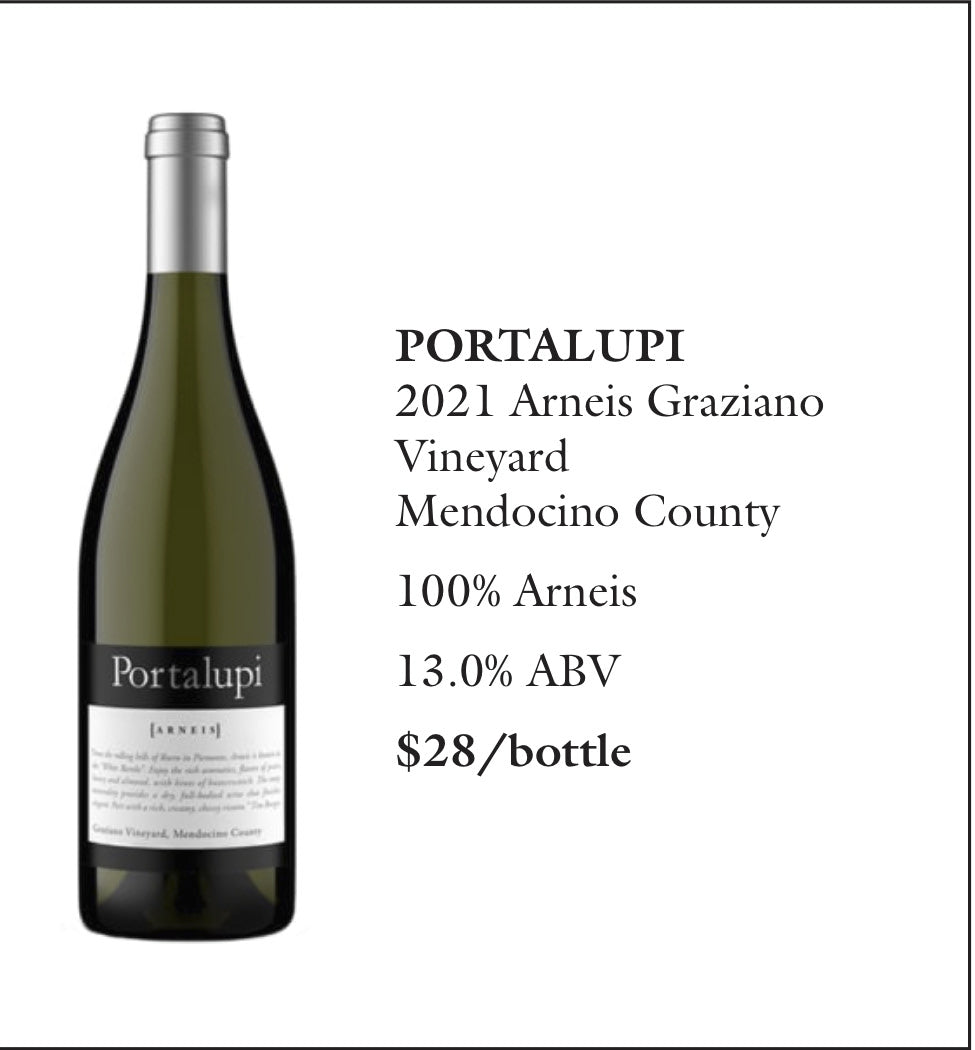 2021 Portalupi Arneis