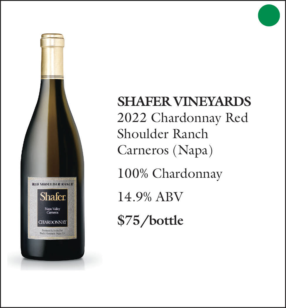 2022 Shafer Chardonnay Red Shoulder Ranch