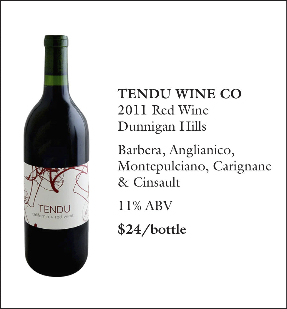 2021 Tendu Dunnigan Hills