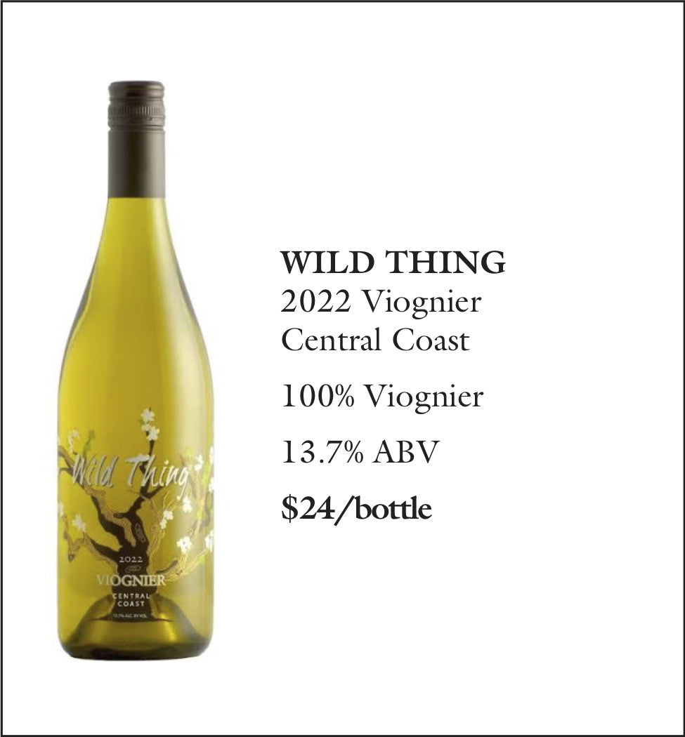 2022 Carol Shelton Wild Thing Viognier