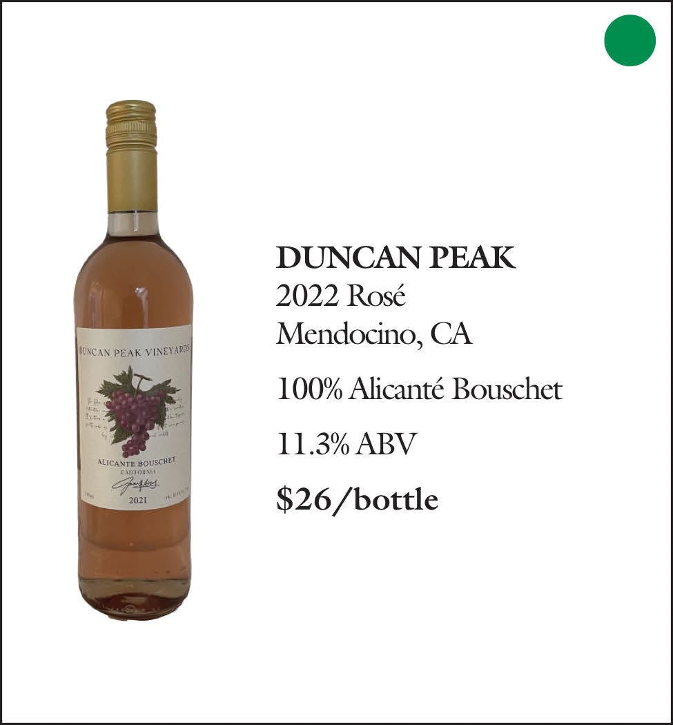 2022 Duncan Peak Rosé